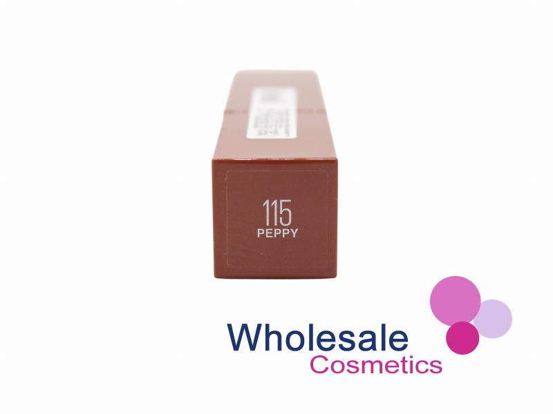 6 x Maybelline Superstay Vinyl Ink Liquid Lipstick - 115 PEPPY